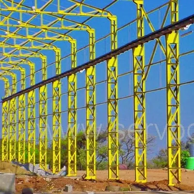 Picture 3 of PEB Fabricated Steel Structures