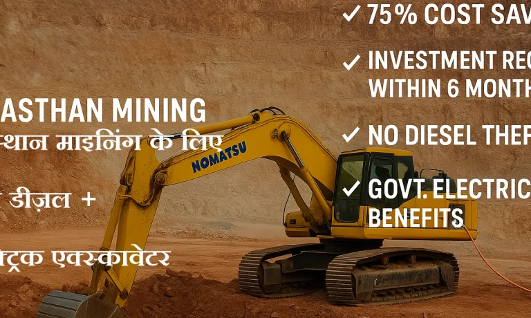 Hybrid Excavator