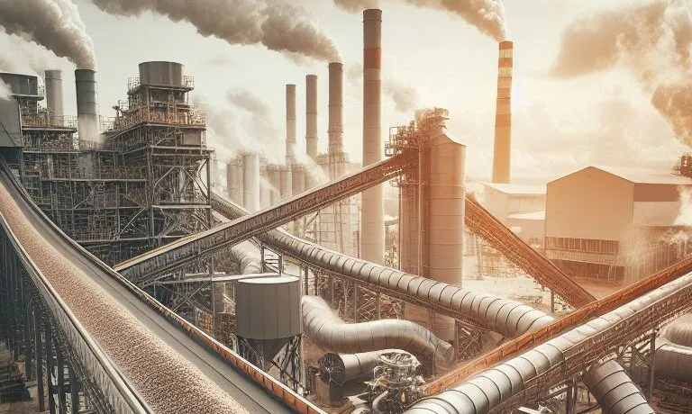 Industries using biomass pellets and their key features: