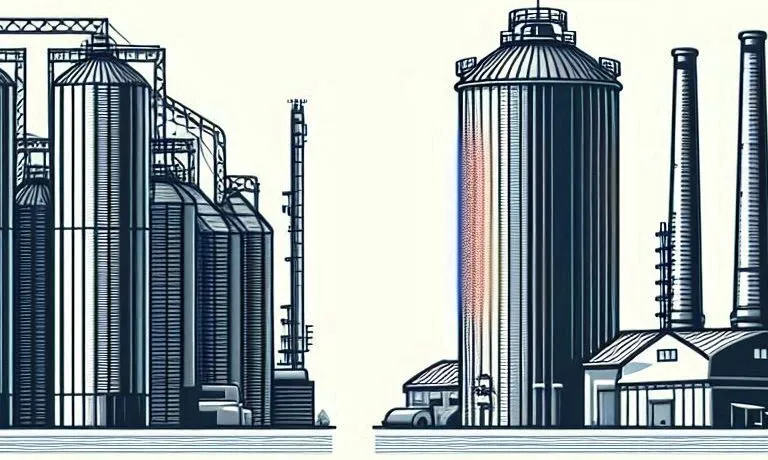 Biomass Pellet Storage Silo Design and Calculator by PelletIndia.com