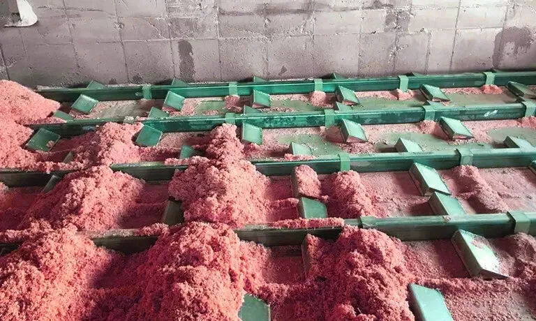 Biomass Hydraulic Moving Floor or Boiler Fuel Feed System size and information: