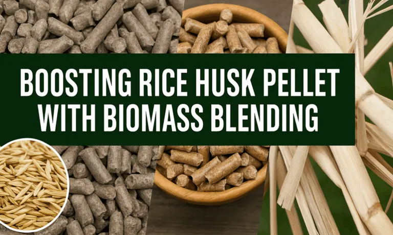 Boosting Rice Husk Pellet Efficiency with Mix-Match Biomass Strategy in Gujarat &amp; Beyond