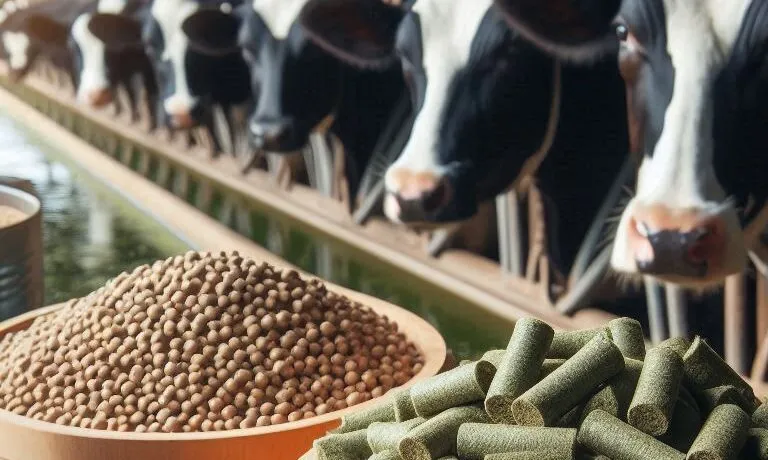 How can Napier Grass be effectively used to create nutritious feed pellets for livestock, ensuring balanced nutrition and optimal feed quality?