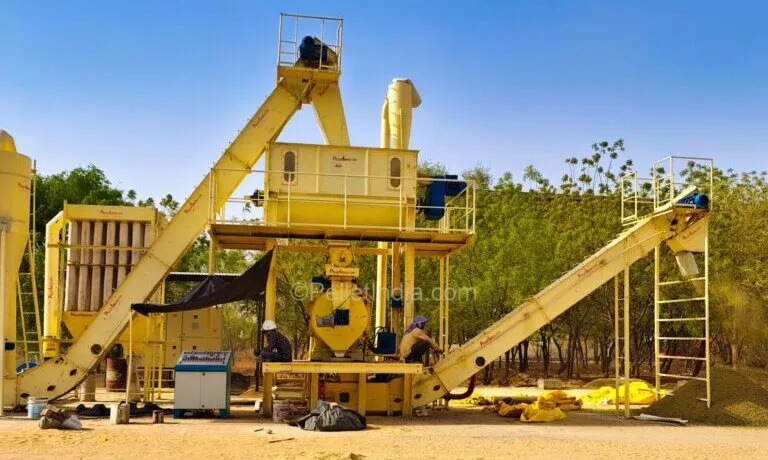 biomass production line